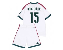 Real Madrid Arda Guler #15 Replika Hemmatröja Barn 2026-27 Kortärmad (+ Korta byxor)